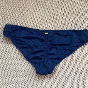 PINK Victoria’s Secret ruched bikini bottoms